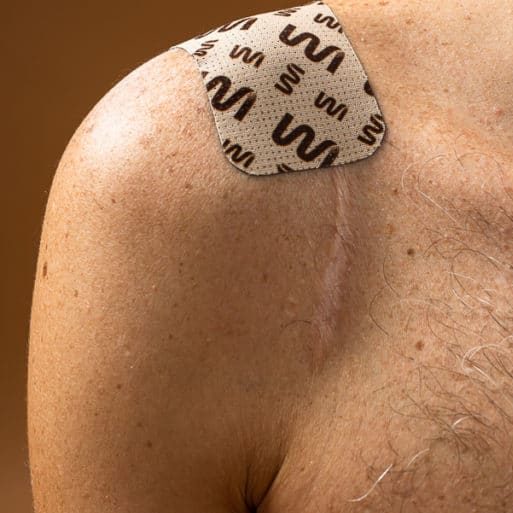 Application du patch STIMCARE